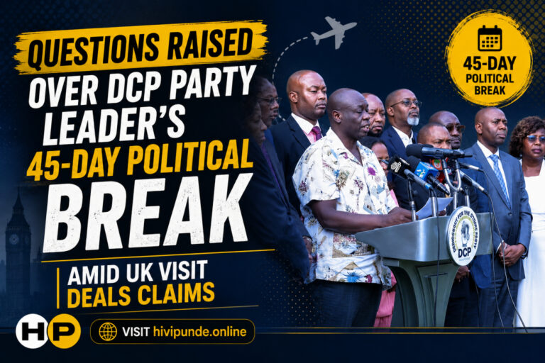 Questions Raised Over DCP Party Leader’s 45-Day Political Break Amid UK ...